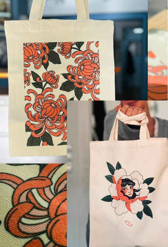 Tore crisantemos + Tote peonia